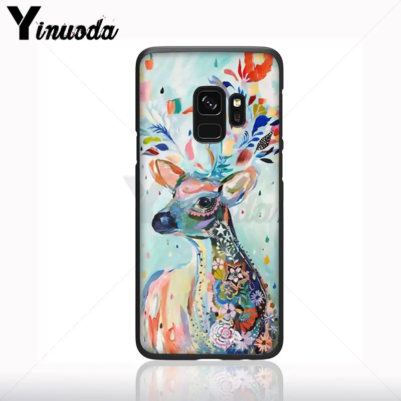 Sapi Alpaka Zebra Jerapah Lembut Silikon Hitam Cell Phone Case untuk Samsung Galaxy S10plus S9 S8plus S10e A50 A70 A10 Ponsel