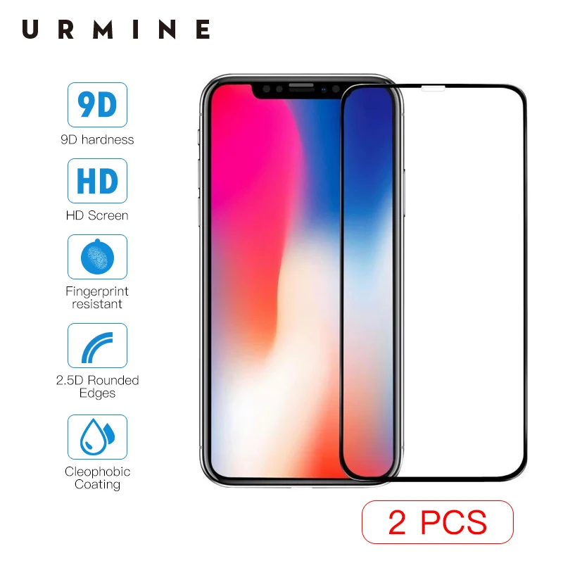 

Tempered Glass Film For iPhone 11 Pro Max Screen Protector 3D Full Cover Protective iphone 11 new 2019