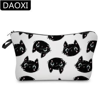 

DAOXI 3D Printing Lovely Cat Cosmetic Bags Fashion Makeup Bag Gift DX51492