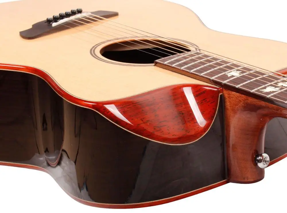 Doris MS50FD fanfret акустическая электрогитара, гитара ra acustica