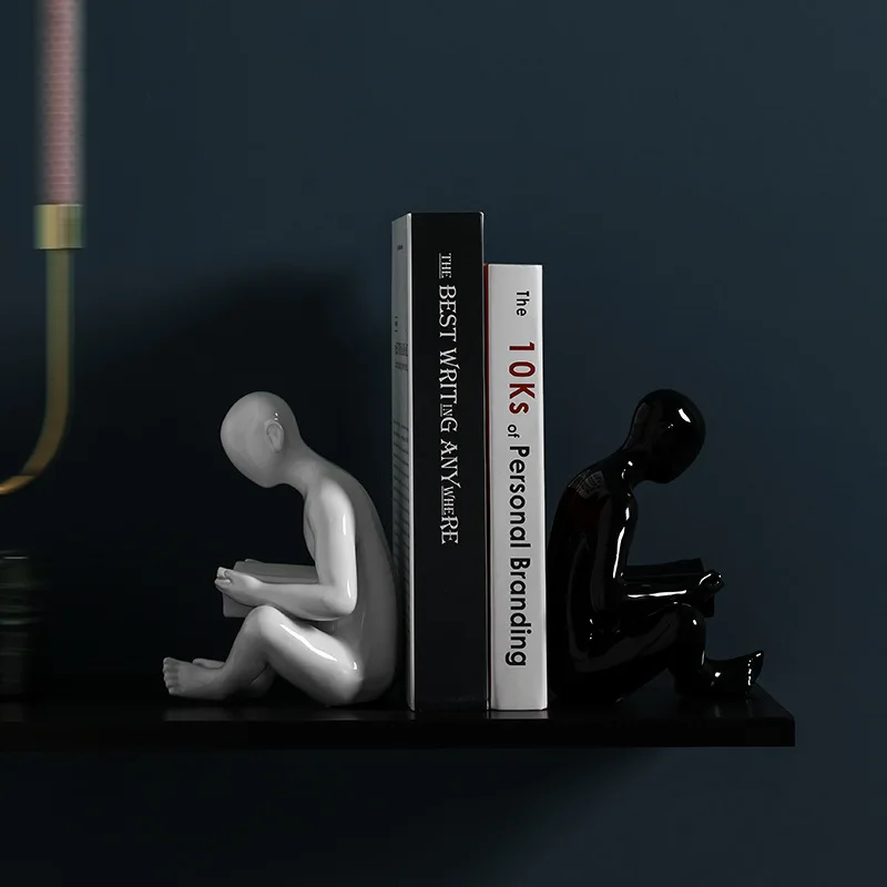 Керамический креативный книжный стол украшение книжная Статуэтка миниатюрные