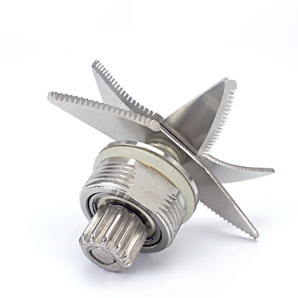TM-767 Stainless Steel Hardened Six Mixing and Cutting TWK jtc 767 Blades Knife Ice Crusher for Juicer Accessories Blender Parts