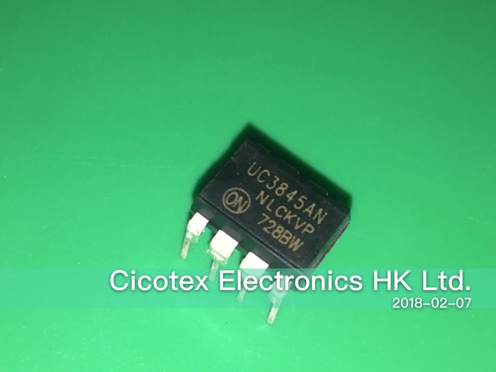 

10 шт./лот UC3845AN DIP-8 ИС reg CTRLR мульт топологии 8DIP 3845