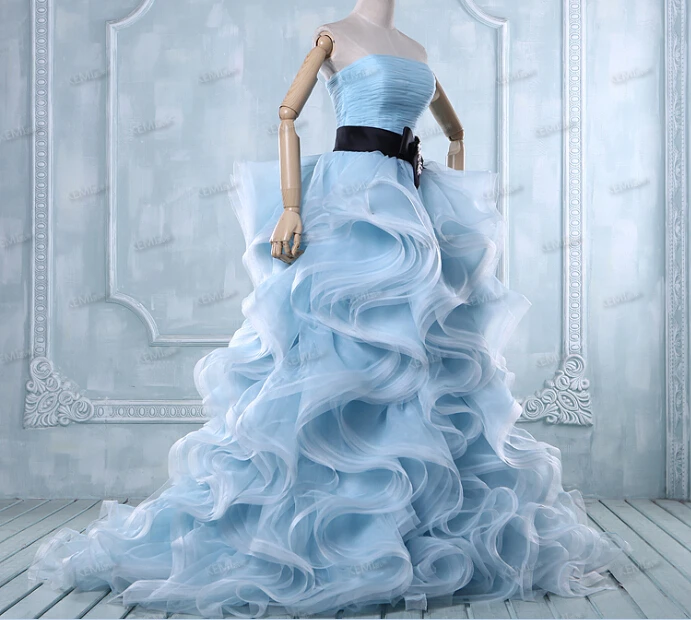 Свадебное платье robe de mariage vestido de noiva с оборками, Бандажное платье для невесты из органзы, Вечернее бальное платье, платья для матери невесты