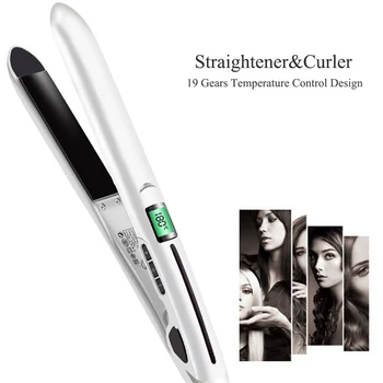 

Infrared Hair Straightener Hair Iron Ceramic Tourmaline Ionic Flat Iron Hair Straightenr Curling Iron Salon Hair Board Styling