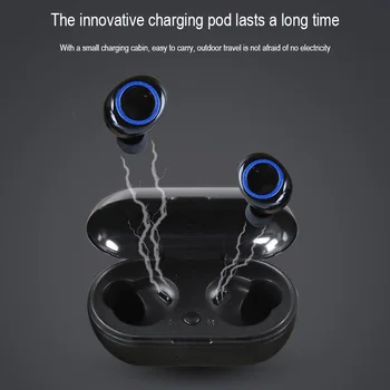 

TWS Wireless Earphone Bluetooth Sports Headset Stereo Bass Bluetooth 5.0 Earbuds With Microphone Charging Box For Xiaomi FS