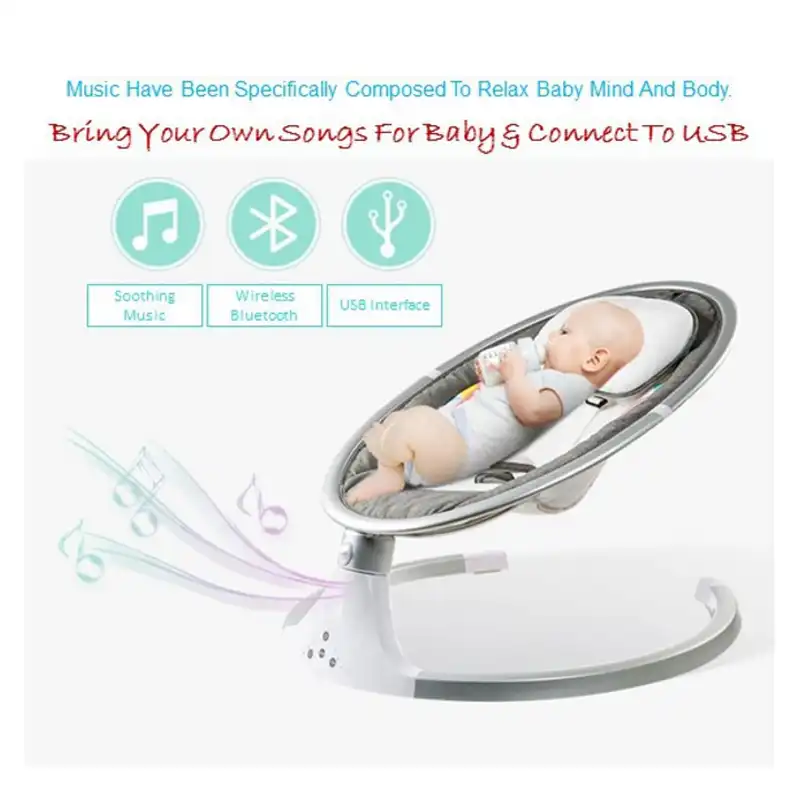 bluetooth baby bouncer