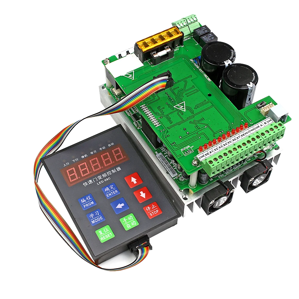 고속 롤링 셔터 문짝 컨트롤러, 고속 롤링 셔터 문짝 인버터, 220V, 1.5kw, 0.75KW, HJ08-1R5-KSM