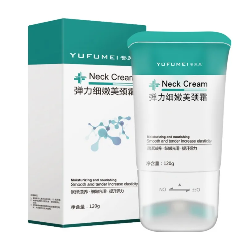 Moisturizing Smooth Fine Lines Firming Skin Neck Care Cream Double Roller V-shaped Neck Cream