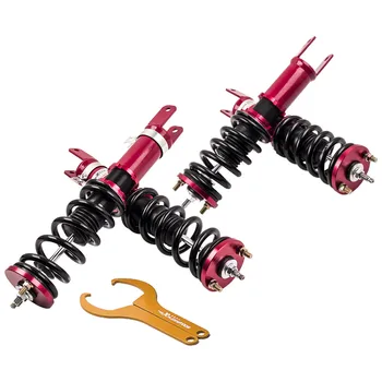 

Adj Height COILOVERS SHOCKS SET Adj. Damper Struts Convertible Spring For HONDA S2000 AP1AP2 2000-2009