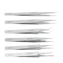 Антистатический Немагнитный Пинцет с тонким кончиком Прямой 120 мм