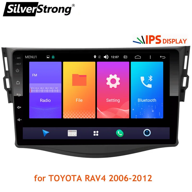 Cheap SilverStrong Android9.0 2.5D IPS 4G Car GPS for Toyota RAV4 2006 -2012 2din 9inch Rav 4 dsp gps navigation wifi 3 Cheap SilverStrong Android9.0 2.5D IPS 4G Car GPS for Toyota RAV4 2006 -2012 2din 9inch Rav 4 dsp gps navigation wifi 3