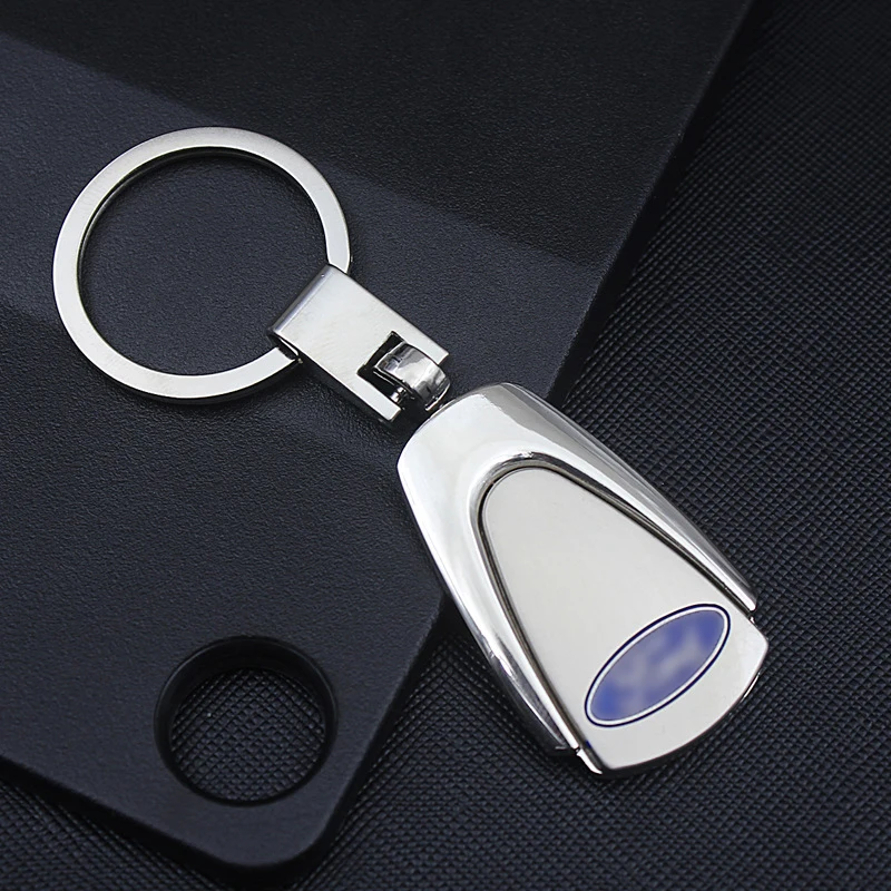 

1pcs Car styling 3D metal car key ring key chain Car keychain For Ford mk2 mk3 mk4 mk5 mk7 fiesta FOCUS 2 3 4 5 ranger fusion