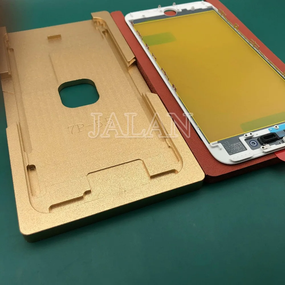 Прецизионная алюминиевая форма для iphone 7 plus, переднее стекло с рамкой, рамка, положение, ЖК-экран, ламинирование, ремонт