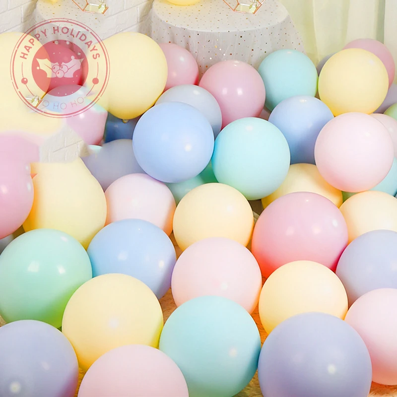 

5â€œ 10â€ 12â€œ small balloon color latex balloons helium balloon birthday party wedding decoration wreath boy and girl toy supplies