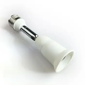 

HiMISS Extended Screw Lamp Base Converter Light Holder for E27 LED Lamp Bulb All-Direction Adjustable