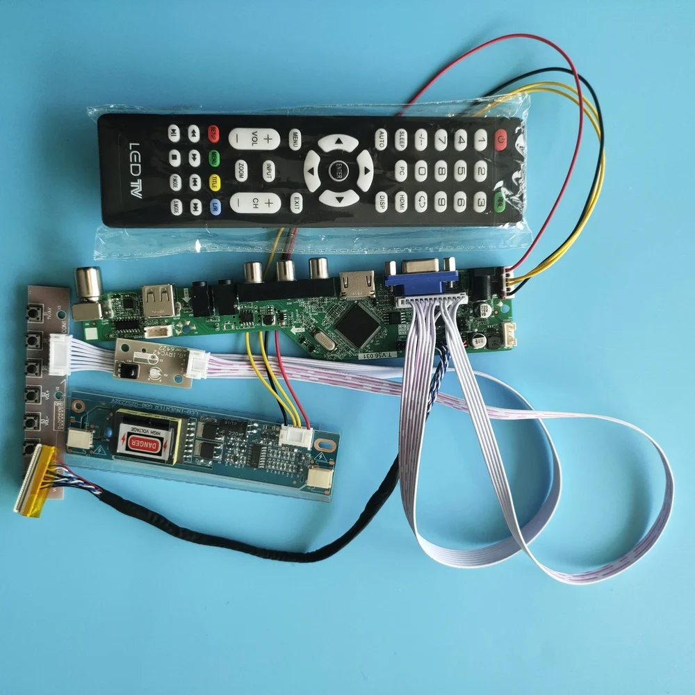 

Комплект для телефона/L07 LVDS, светодиодный экран, монитор VGA HDMI USB 1920x1080 AV TV Audio 2 M216H1-L05, плата контроллера ЖК-дисплея