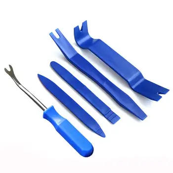 

5pcs Universal Auto Car Radio Door Clip Panel Trim Dash Audio Removal Installer Pry Tool Car-Styling High Quality