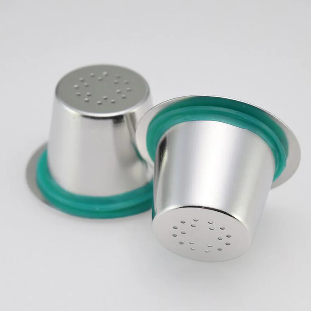 Reusable Espresso Capsules -Refillable Capsule Coffee Pods Filters Reusable Compatible with  Line Machines
