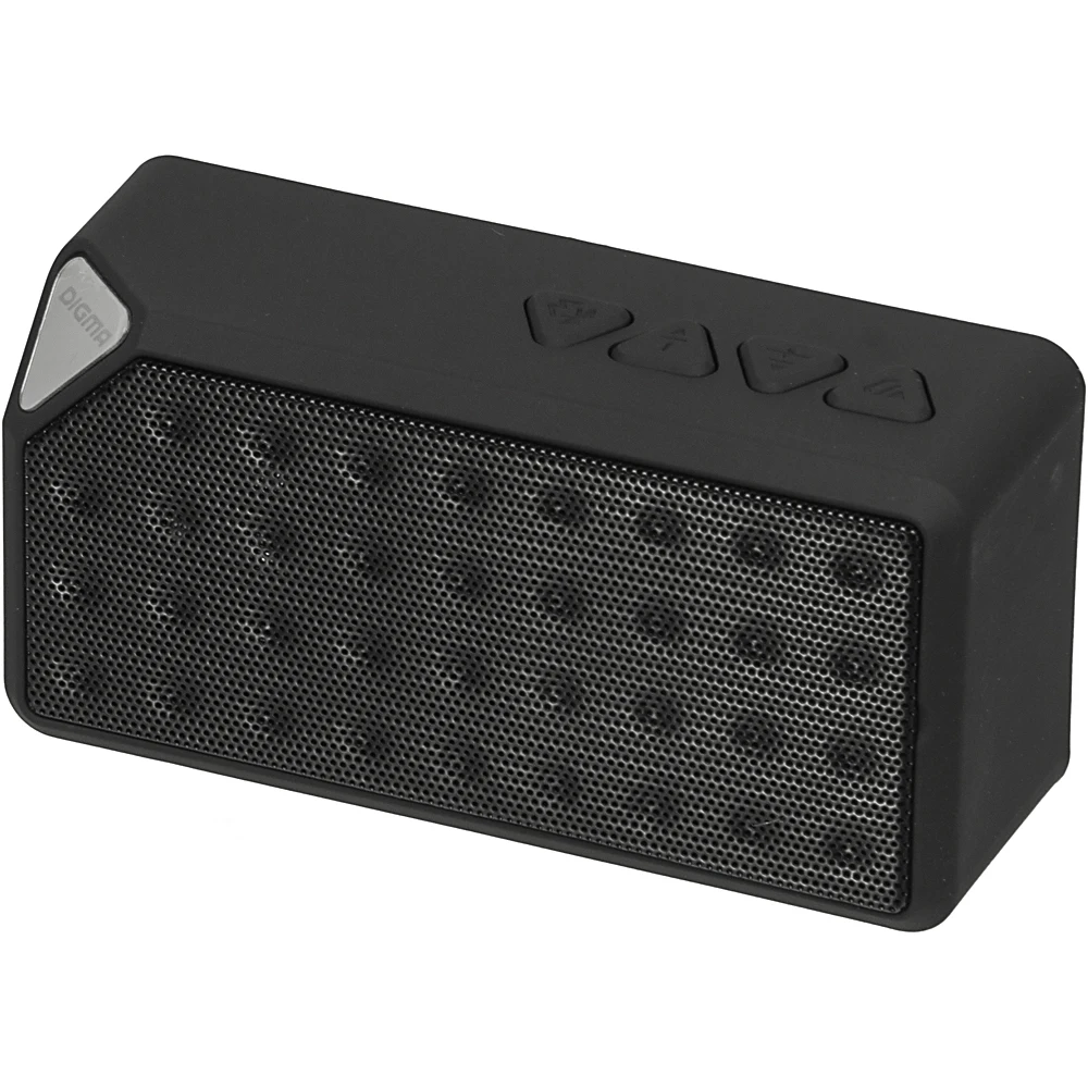 Колонка порт. Digma S-20 черный 4W 1.0 BT(SP204B