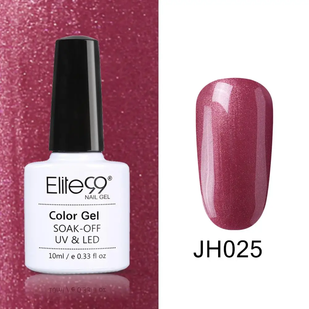 JH025 Elite99 винно-красный гель лак для ногтей гель лак Полупостоянный замочить от дизайна ногтей Маникюр УФ гелевое покрытие для ногтей лак - Цвет: JH025