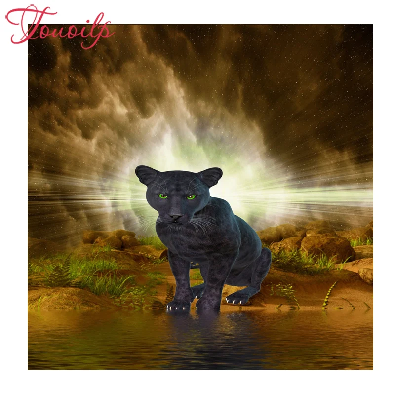 волки арты. компьютерная графика животные. фрактальные образы животных. леопард неон. цифровое животное.