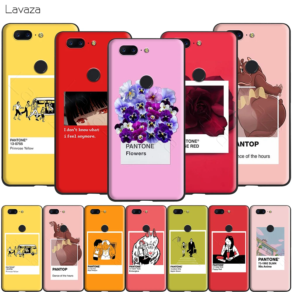 

Lavaza PANTONE 90s Anime Silicone Case for Oneplus 7 Pro 6t 6 5t 5