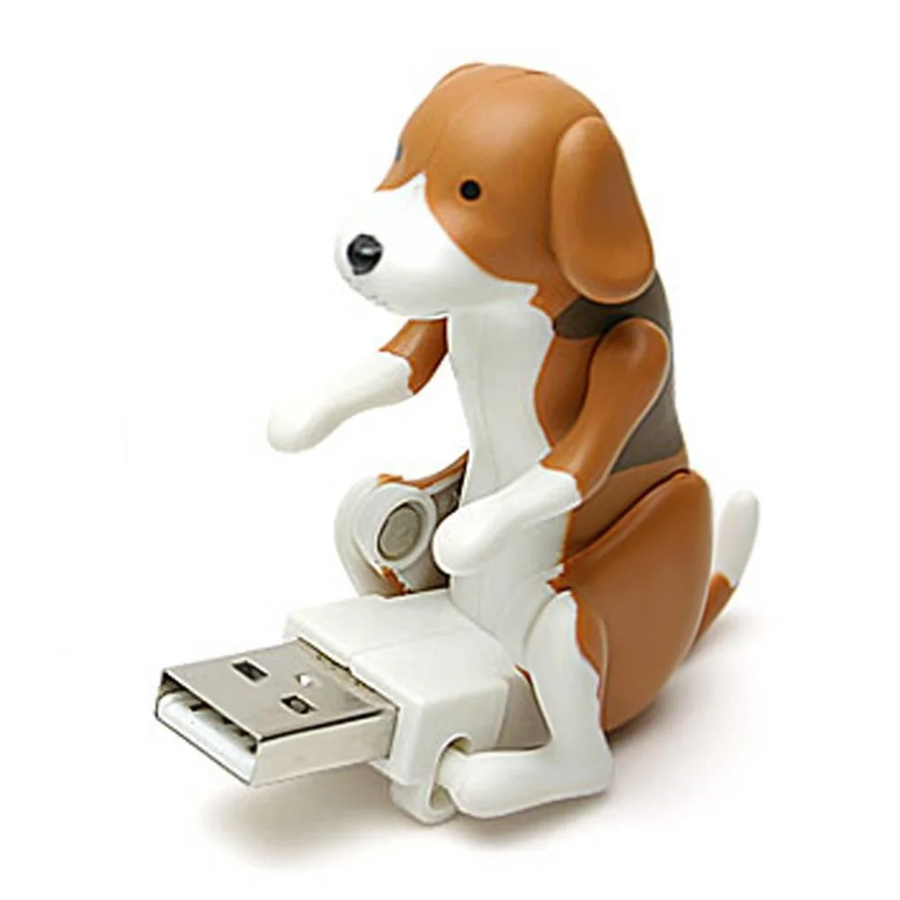 Забавный милый питомец USB Humping Spot Dog USB Dongle рождественские подарки офисный инструмент PUO88