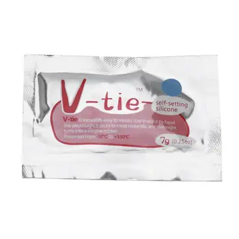 

7g/Pack DIY V-tie Silicone Heatproof Adhesive Sealant Rubber Glue Innovative Universal Silica Gel Form Fix Repair Tool