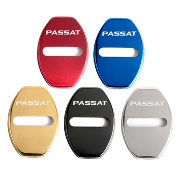 

for Volkswagen VW Passat B5 Jetta Bora Golf MK4 Polo Door Lock Cover sticker case Accessories Car Styling