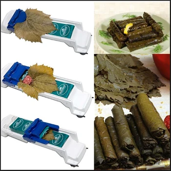 

Popular Creative Sushi Mold Vegetable Meat Rolling Tool Dolmer Magic Roller Stuffed Garpe Cabbage Leave Grape Leaf Machine Tools