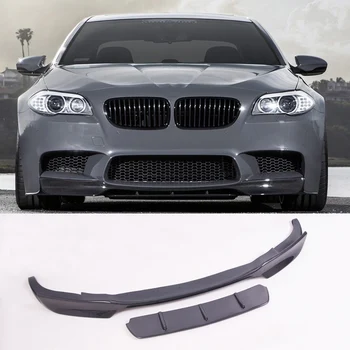 

B449 V Style Carbon fiber Front Lip spoiler For BMW 5-Series F10 M5