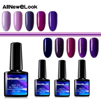 

Allnewelook Azure Gel Polish UV LED Nail Builder Gel Uv Builder Gel 120 Colors Soak Off Nail Art Design Manicure