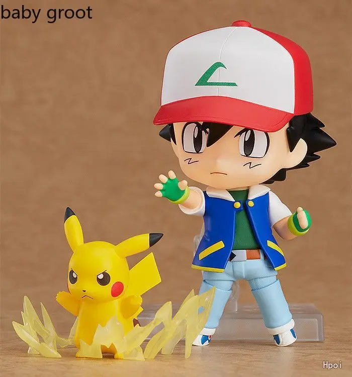 Ash Ketchum Satoshi &amp Pikachu Cute BJD Figure Model Toys | Игрушки и хобби