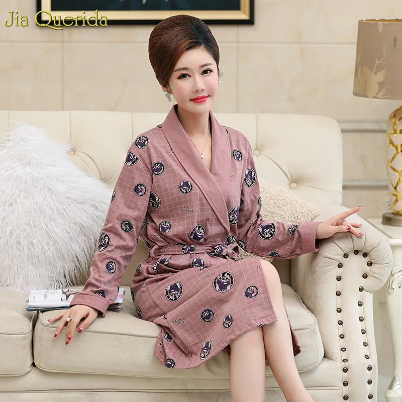 women's long housecoats