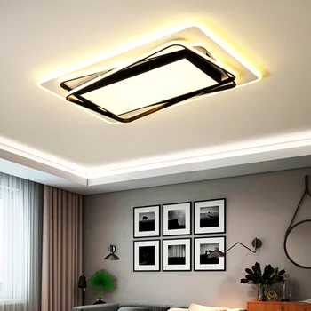 

Rectangle/Square led chandeliers ceiling for bed room lights plafondlamp led chandelier home indoor modern chandelier lighting