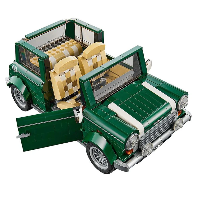 21001 Volkswagen T1 Camper 21002 MINI Cooper 21003 Жук блоки Совместимые части игрушек 10220 10252 10242 подарки для детей