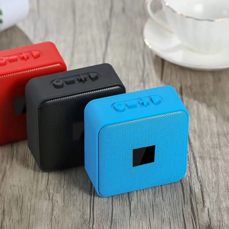 Мини Беспроводная bluetooth-колонка с плеером легкий портативный динамик простая Мода Мини-Динамик Мощный чистый звук 3 цвета