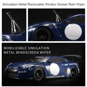 

1 pair Simulation Metal Removable Windshield Rain Wiper For 1:10 ON-ROAD Drift Car MST YOKOMO-YD2 Racing Wiper RC Car Parts