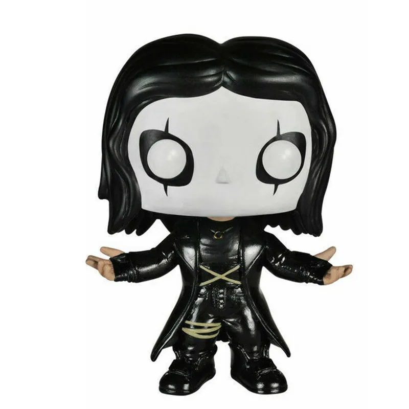 FUNKO POP ворона Виниловая фигурка#133 Эрик Draven ворона Коллекционная экшн Статуэтка игрушка рождественские подарки для детей свечение в темноте - Цвет: no retail box