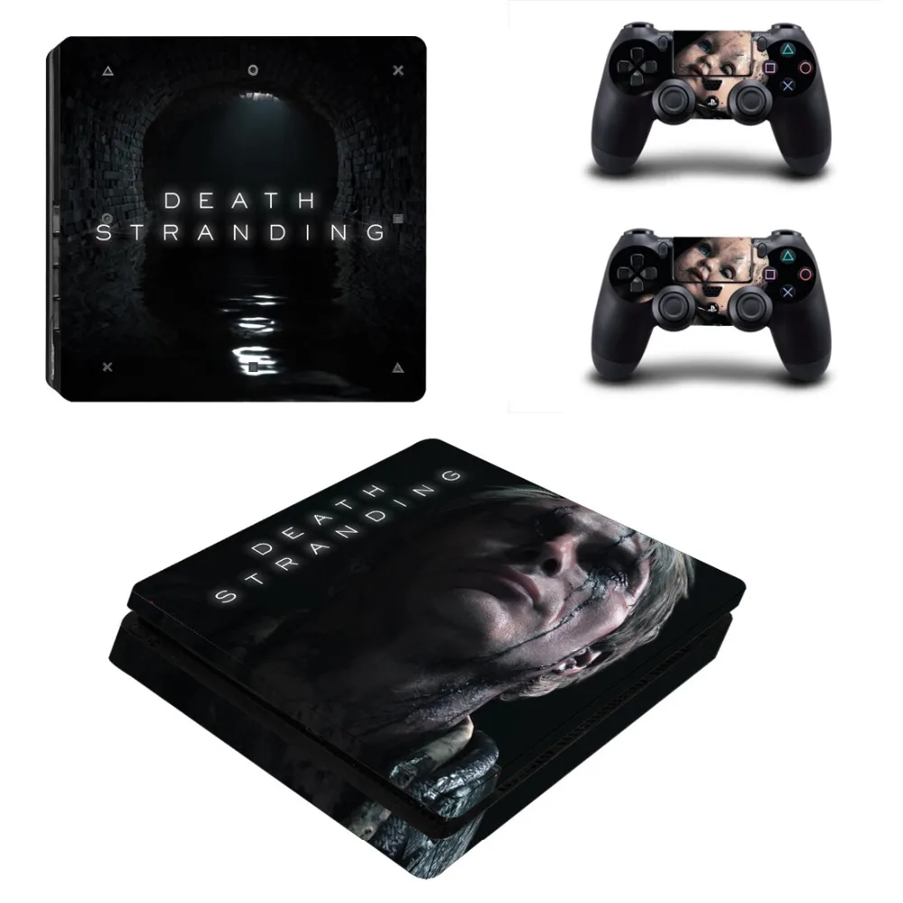 Игра Death Stranding виниловая PS4 тонкая кожа Наклейка для playstation 4 консоли и контроллеров PS4 тонкая кожа Наклейка