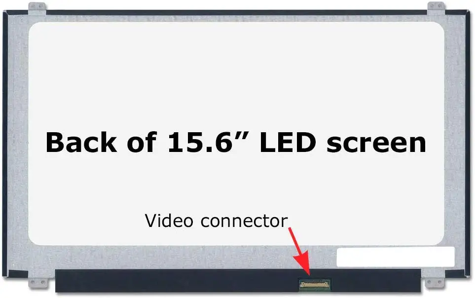 

New Screen Replacement for N156HGA-EAL, FHD 1920x1080, Matte, LCD LED Display