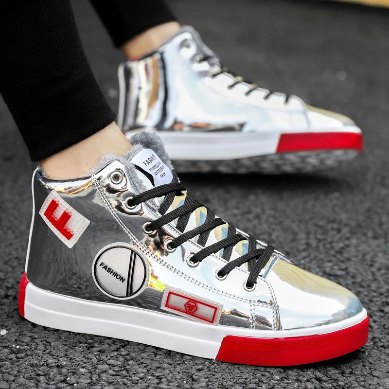 

Spring New Style Large Size Men Shoes 45 Hair Stylist 46 Warm High-top Board Shoe Yards 47 Hip Hop Hip Hop Korean-style Trendy S