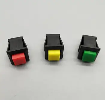

10Pcs Square reset push button switch normally open normally closed miniature button ds-430