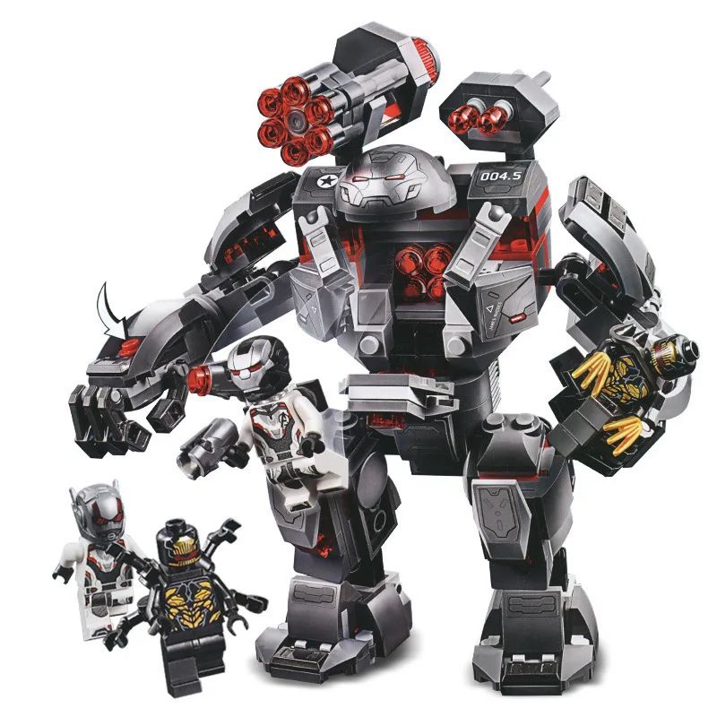 

Marvel Avengers 4 Infinity War Endgame Building Blocks Super Hero Captain Marvel Buster Ultron Iron Man Toys For Children