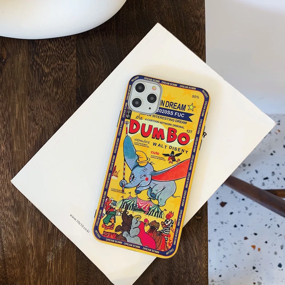 

Cartoon hand-drawn baby elephant mobile phone case For iphone 11 11pro 11pro max For iphone i7/8 7/8Plus ix Xr XSMAX Case