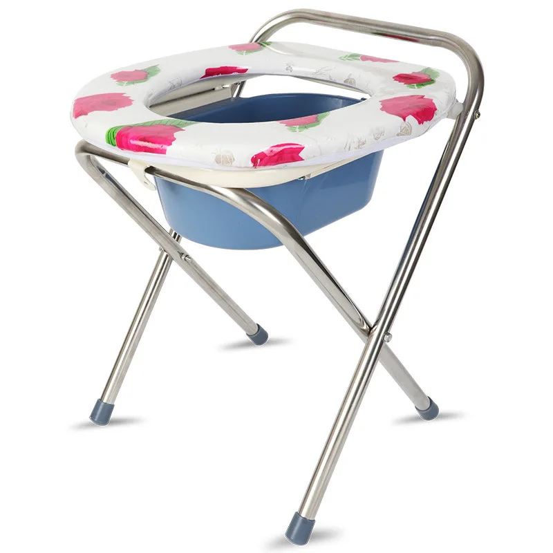 Складной стул для пожилых женщин, подставка для беременных, стул для людей с инвалидностью, стул для дома, китайский мобильный стул