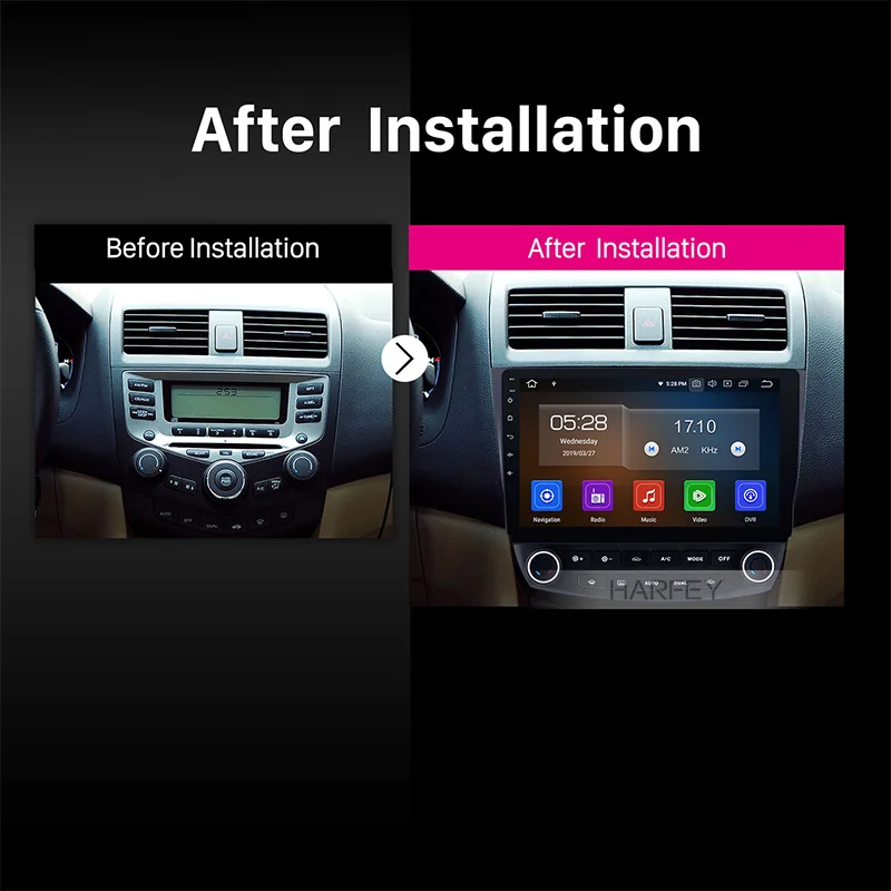 Top Harfey Android 9.0 10.1