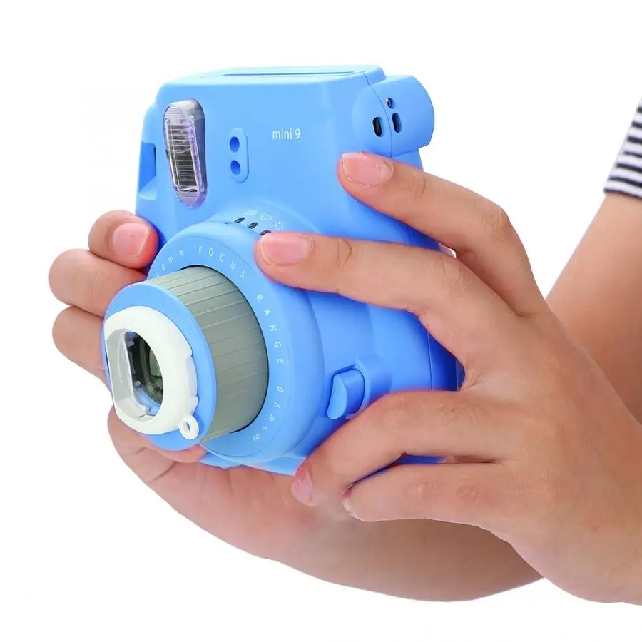 Фотокамера моментальной печати Fujifilm Instax Mini 9 с зеркалом для селфи