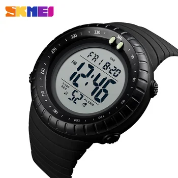 

SKMEI 1420 Brand Luxury Stopwatch Sport Watch Top Men Watches Double Time Count down Electronic Bracelet For Men Waterproof Man
